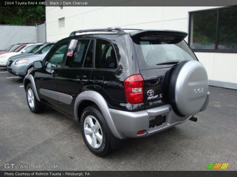 Black / Dark Charcoal 2004 Toyota RAV4 4WD