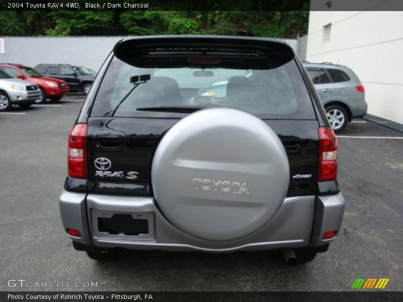 Black / Dark Charcoal 2004 Toyota RAV4 4WD