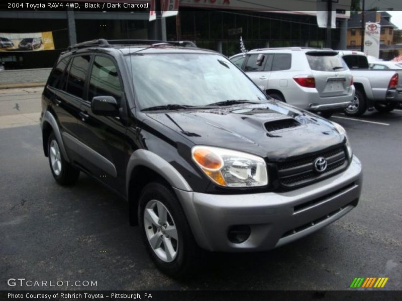 Black / Dark Charcoal 2004 Toyota RAV4 4WD