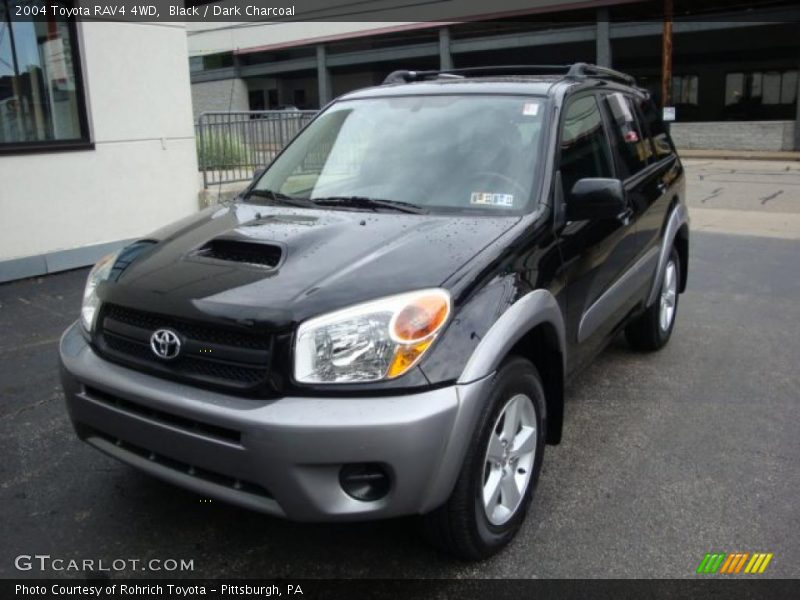 Black / Dark Charcoal 2004 Toyota RAV4 4WD