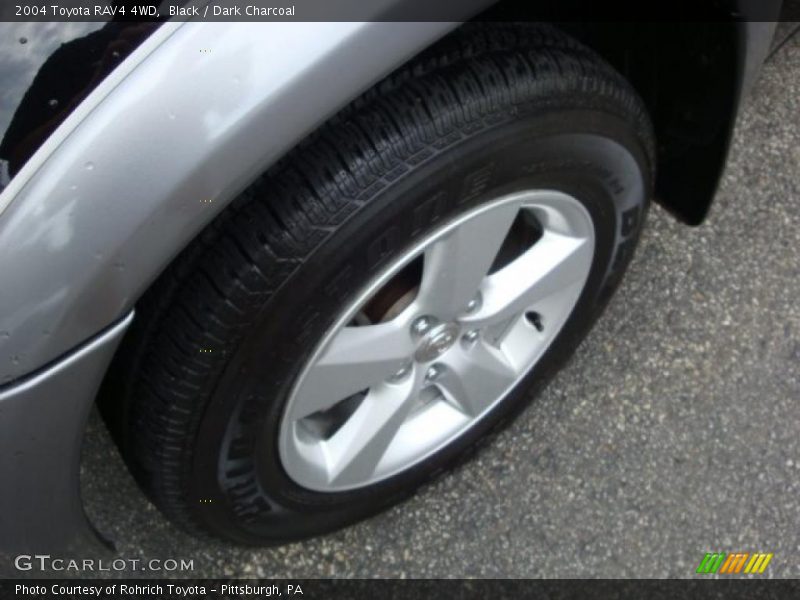Black / Dark Charcoal 2004 Toyota RAV4 4WD