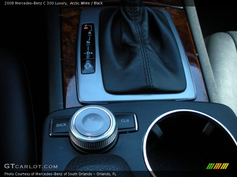 Arctic White / Black 2008 Mercedes-Benz C 300 Luxury