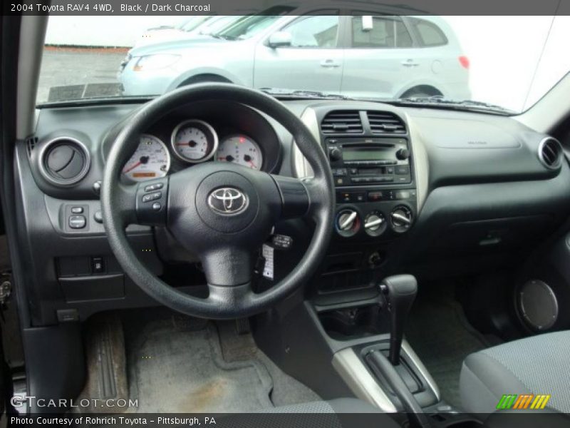 Black / Dark Charcoal 2004 Toyota RAV4 4WD