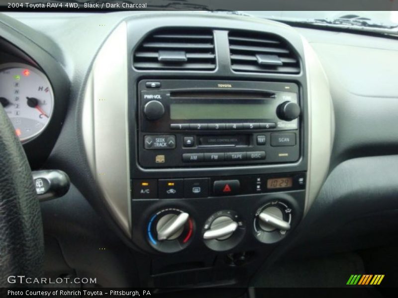 Black / Dark Charcoal 2004 Toyota RAV4 4WD