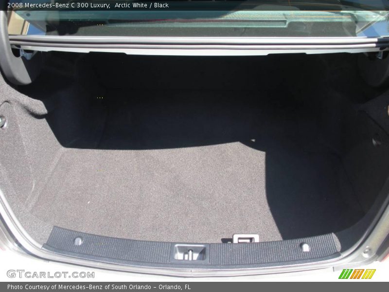 Arctic White / Black 2008 Mercedes-Benz C 300 Luxury
