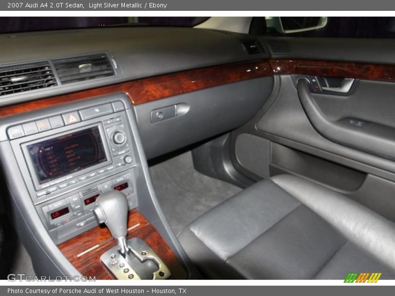 Light Silver Metallic / Ebony 2007 Audi A4 2.0T Sedan