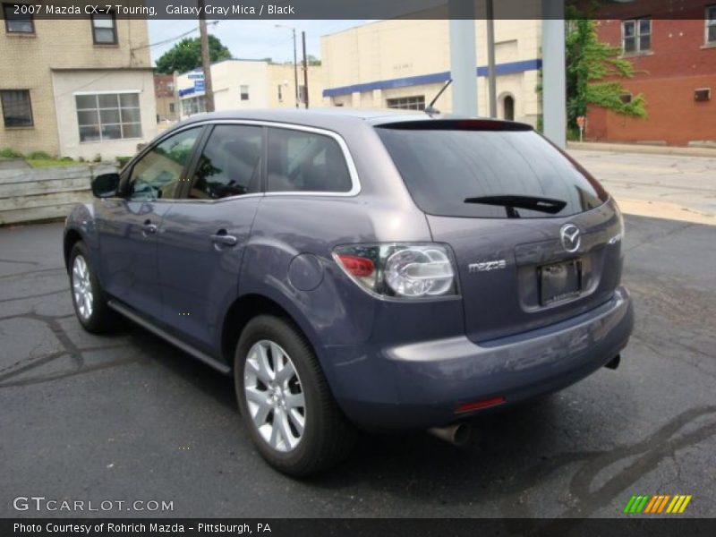 Galaxy Gray Mica / Black 2007 Mazda CX-7 Touring