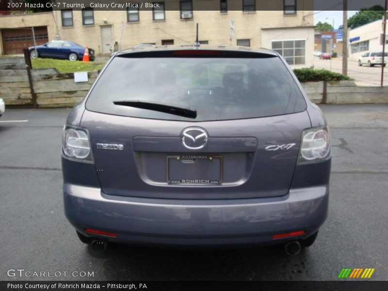 Galaxy Gray Mica / Black 2007 Mazda CX-7 Touring