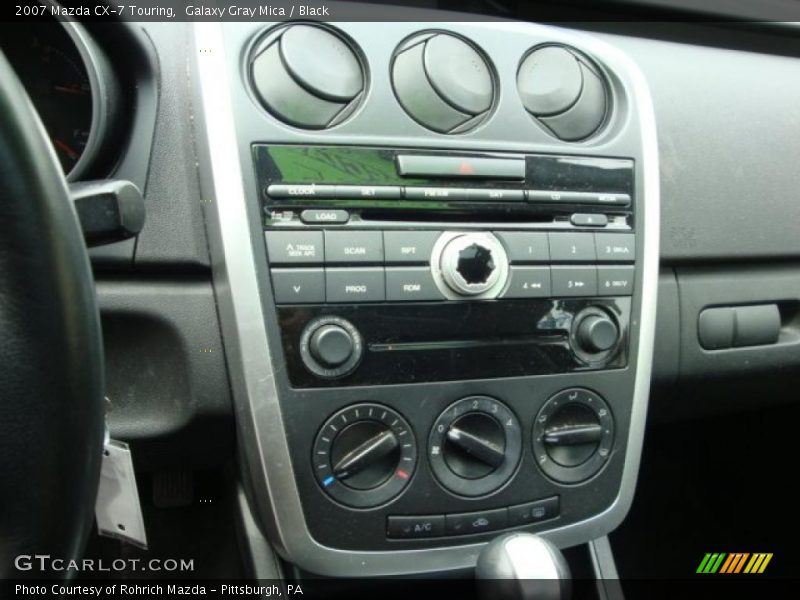 Galaxy Gray Mica / Black 2007 Mazda CX-7 Touring