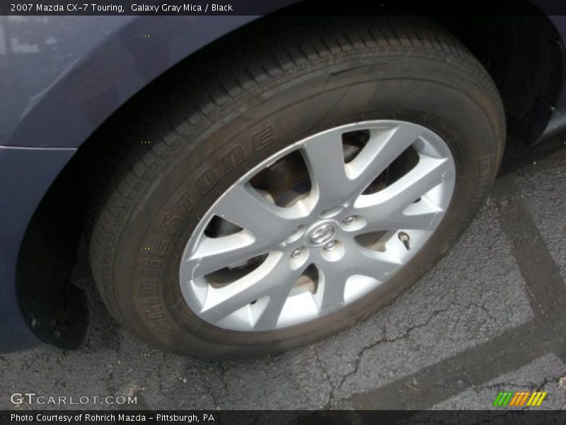 Galaxy Gray Mica / Black 2007 Mazda CX-7 Touring