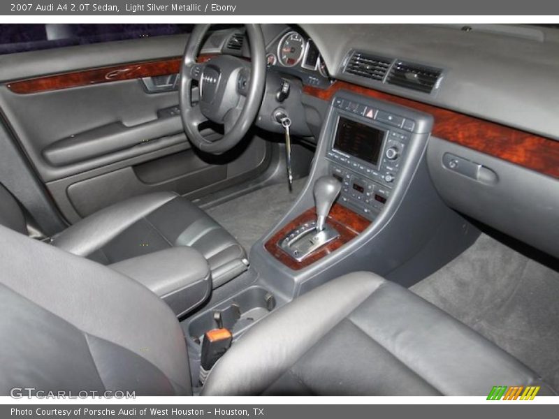 Light Silver Metallic / Ebony 2007 Audi A4 2.0T Sedan