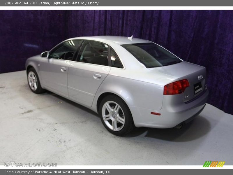 Light Silver Metallic / Ebony 2007 Audi A4 2.0T Sedan