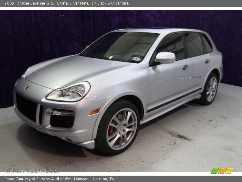 Crystal Silver Metallic / Black w/Alcantara 2009 Porsche Cayenne GTS