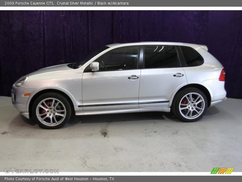Crystal Silver Metallic / Black w/Alcantara 2009 Porsche Cayenne GTS