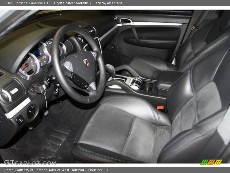 Crystal Silver Metallic / Black w/Alcantara 2009 Porsche Cayenne GTS
