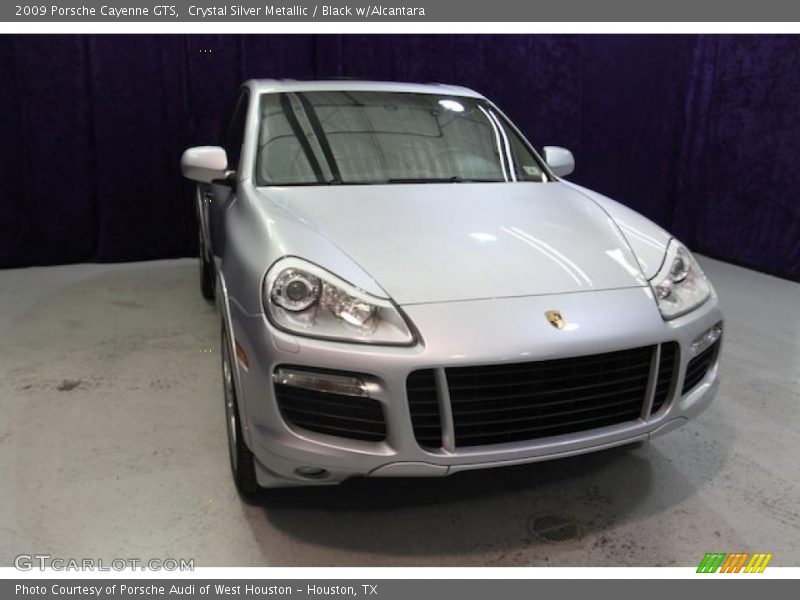 Crystal Silver Metallic / Black w/Alcantara 2009 Porsche Cayenne GTS