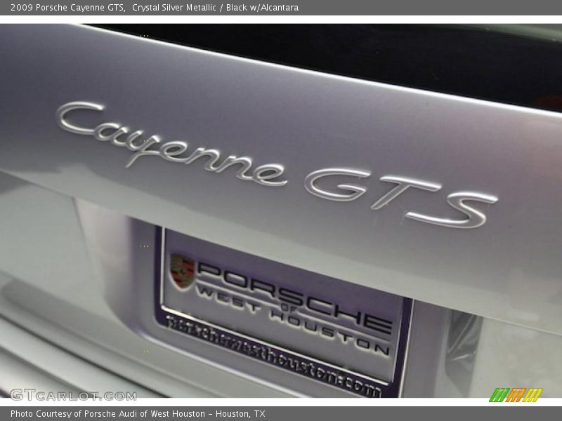 Crystal Silver Metallic / Black w/Alcantara 2009 Porsche Cayenne GTS