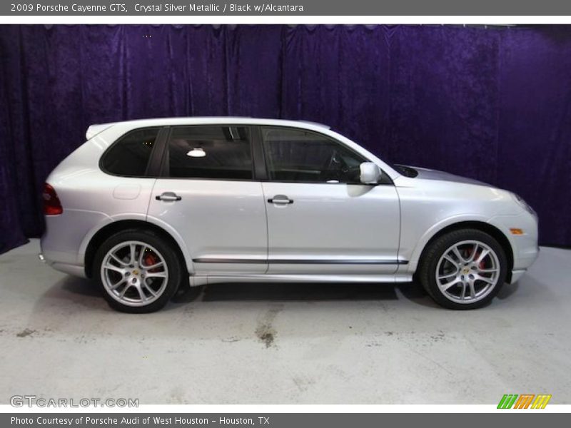 Crystal Silver Metallic / Black w/Alcantara 2009 Porsche Cayenne GTS