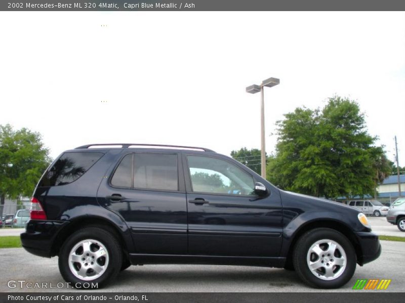 Capri Blue Metallic / Ash 2002 Mercedes-Benz ML 320 4Matic
