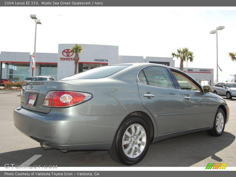 Mystic Sea Green Opalescent / Ivory 2004 Lexus ES 330