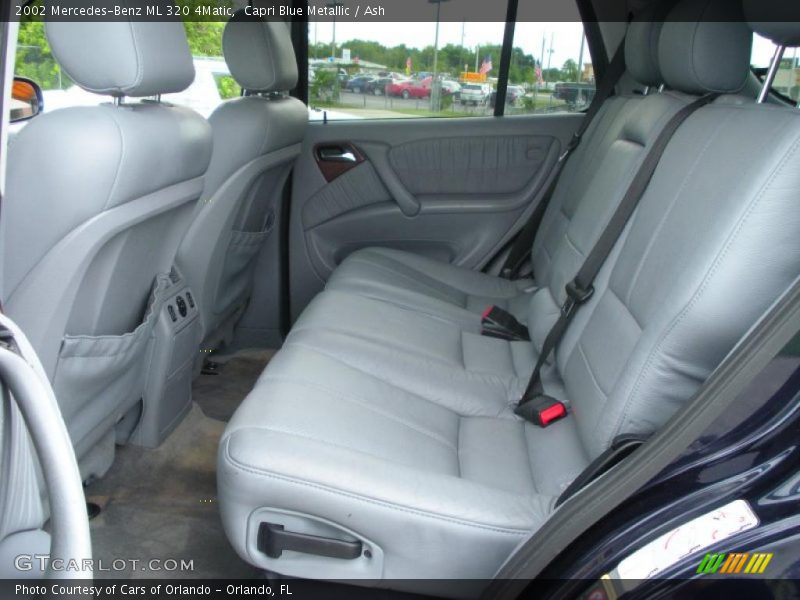 Capri Blue Metallic / Ash 2002 Mercedes-Benz ML 320 4Matic