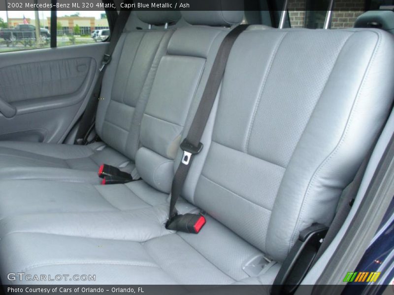 Capri Blue Metallic / Ash 2002 Mercedes-Benz ML 320 4Matic