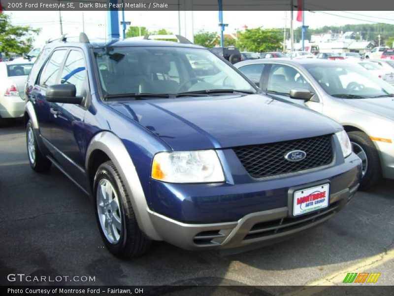 Dark Blue Pearl Metallic / Shale 2005 Ford Freestyle SE