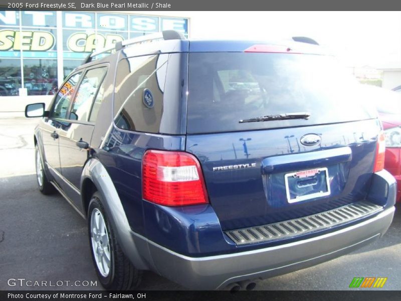 Dark Blue Pearl Metallic / Shale 2005 Ford Freestyle SE