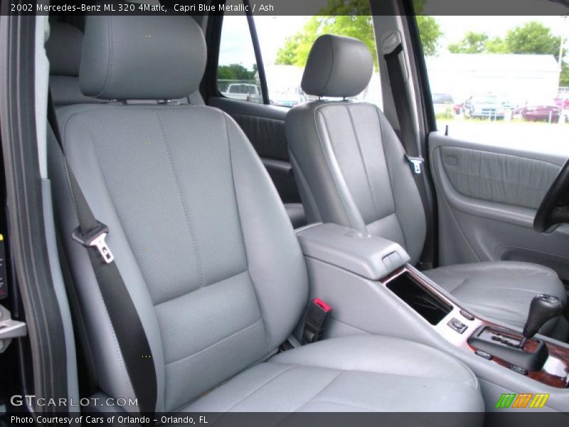 Capri Blue Metallic / Ash 2002 Mercedes-Benz ML 320 4Matic