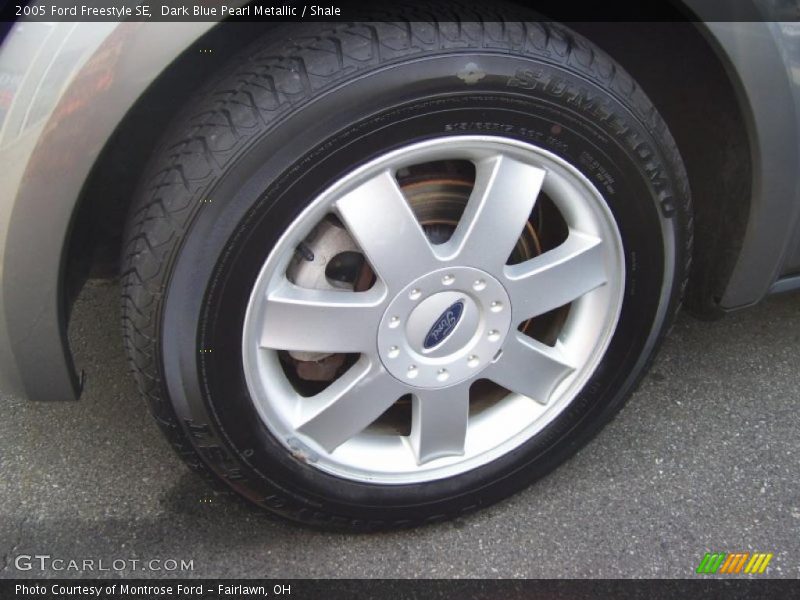 Dark Blue Pearl Metallic / Shale 2005 Ford Freestyle SE