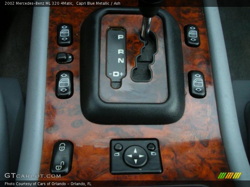 Capri Blue Metallic / Ash 2002 Mercedes-Benz ML 320 4Matic
