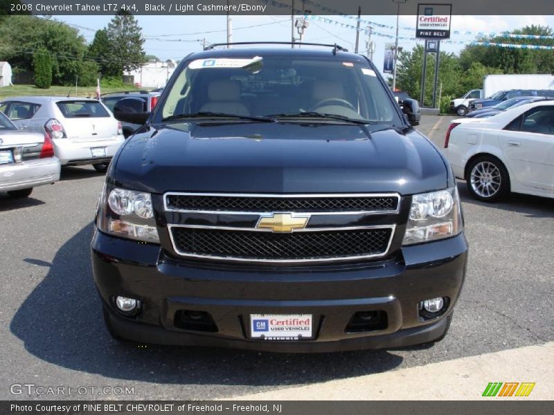 Black / Light Cashmere/Ebony 2008 Chevrolet Tahoe LTZ 4x4