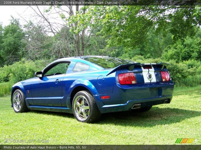 Vista Blue Metallic / Dark Charcoal 2006 Ford Mustang Roush Stage 1 Coupe