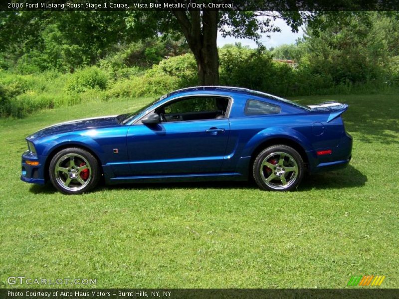 Vista Blue Metallic / Dark Charcoal 2006 Ford Mustang Roush Stage 1 Coupe