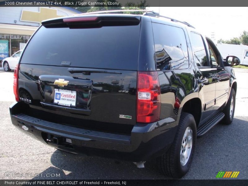 Black / Light Cashmere/Ebony 2008 Chevrolet Tahoe LTZ 4x4
