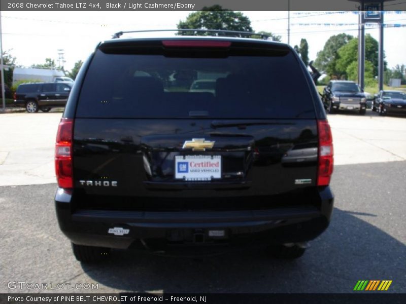 Black / Light Cashmere/Ebony 2008 Chevrolet Tahoe LTZ 4x4