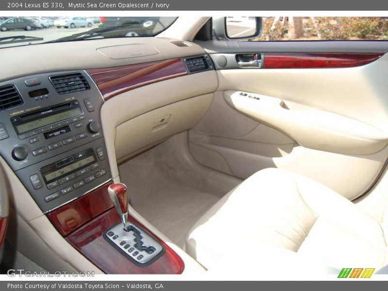 Mystic Sea Green Opalescent / Ivory 2004 Lexus ES 330
