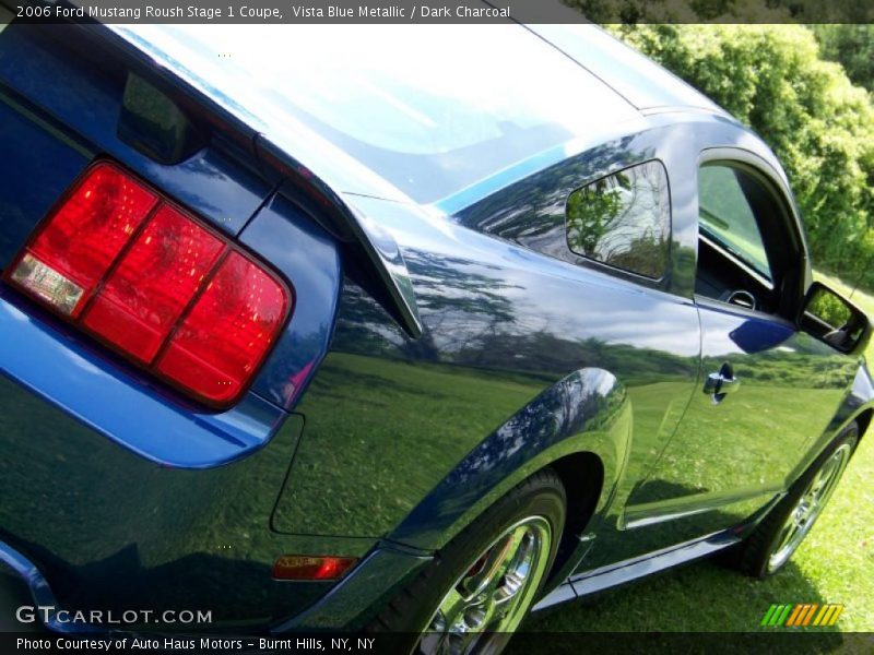 Vista Blue Metallic / Dark Charcoal 2006 Ford Mustang Roush Stage 1 Coupe