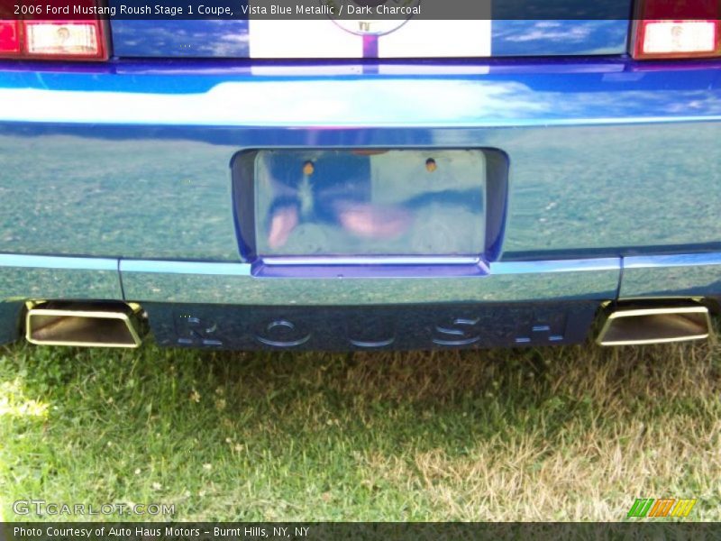 Vista Blue Metallic / Dark Charcoal 2006 Ford Mustang Roush Stage 1 Coupe