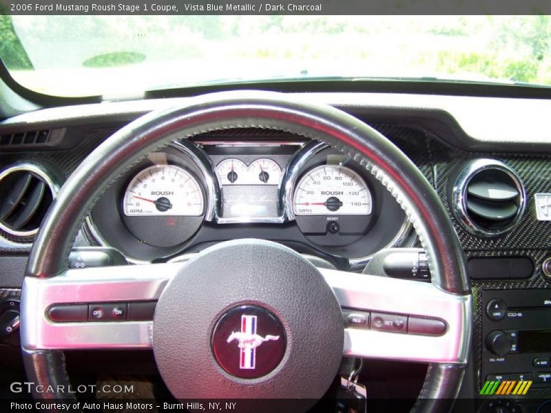 Vista Blue Metallic / Dark Charcoal 2006 Ford Mustang Roush Stage 1 Coupe
