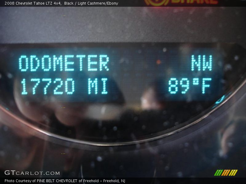 Black / Light Cashmere/Ebony 2008 Chevrolet Tahoe LTZ 4x4