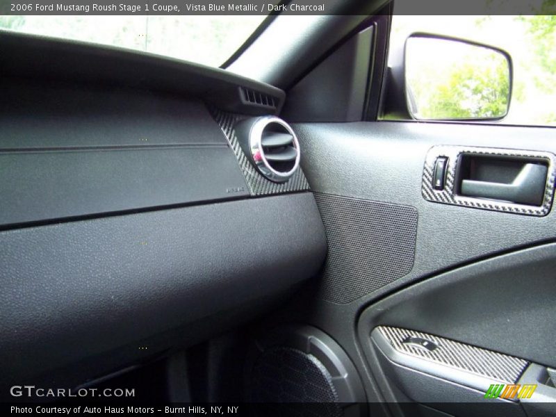 Vista Blue Metallic / Dark Charcoal 2006 Ford Mustang Roush Stage 1 Coupe