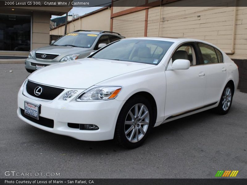 Crystal White / Cashmere 2006 Lexus GS 300