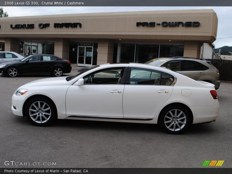 Crystal White / Cashmere 2006 Lexus GS 300