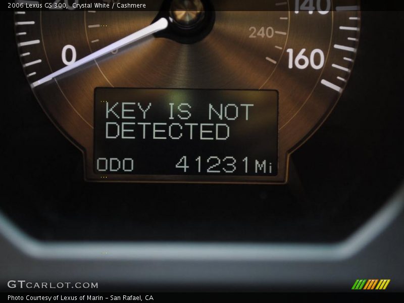 Crystal White / Cashmere 2006 Lexus GS 300