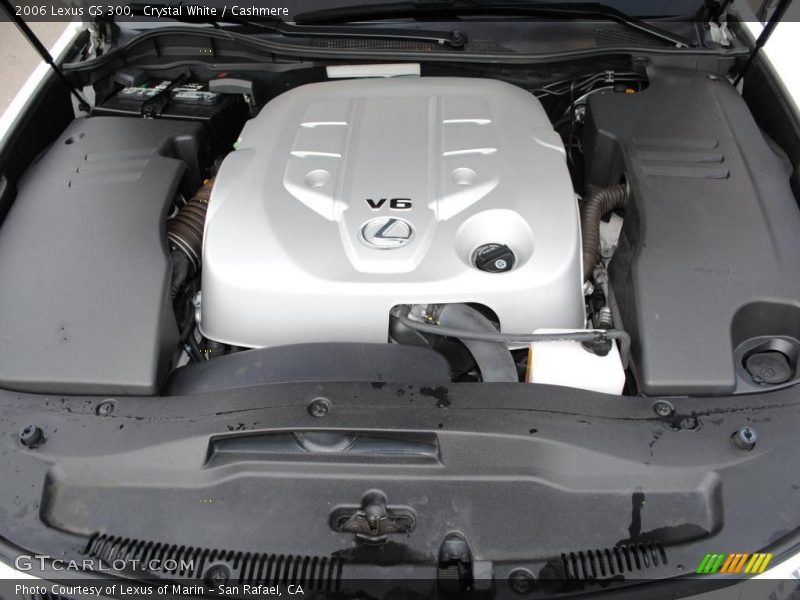 Crystal White / Cashmere 2006 Lexus GS 300