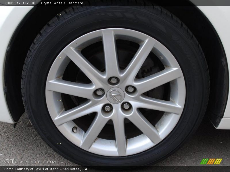 Crystal White / Cashmere 2006 Lexus GS 300