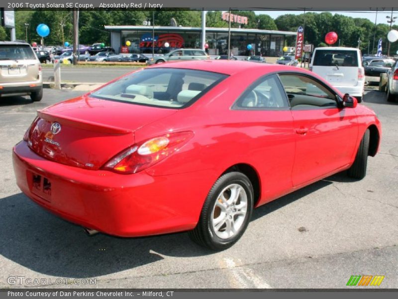 Absolutely Red / Ivory 2006 Toyota Solara SE Coupe