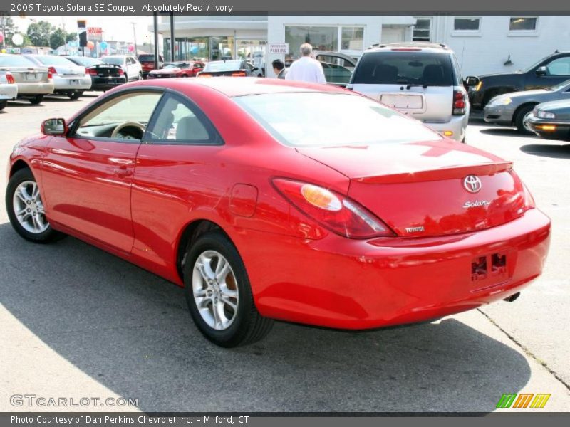 Absolutely Red / Ivory 2006 Toyota Solara SE Coupe