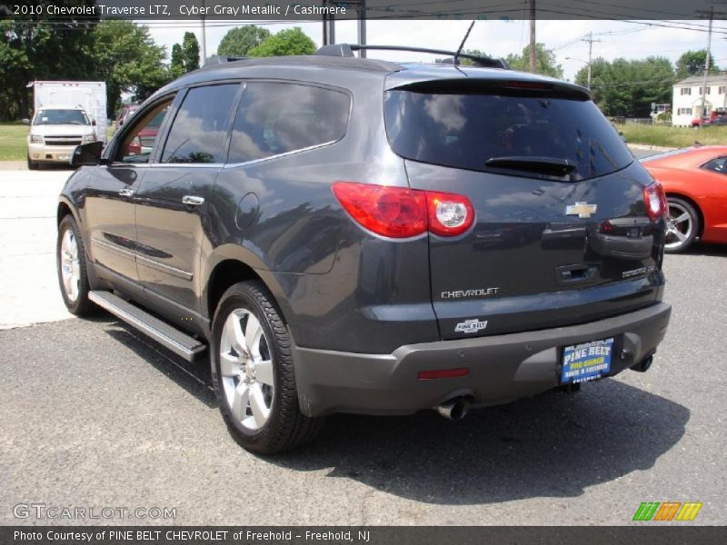 Cyber Gray Metallic / Cashmere 2010 Chevrolet Traverse LTZ